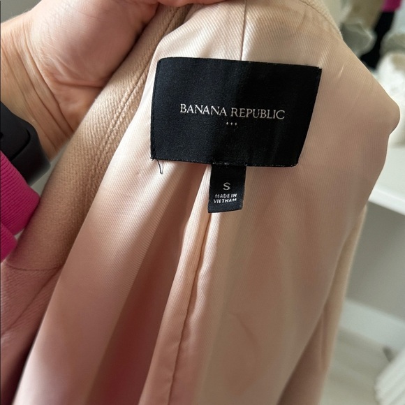 Banana Republic Tan Double-Breasted Blazer with Gold Buttons - Picture 5 of 6